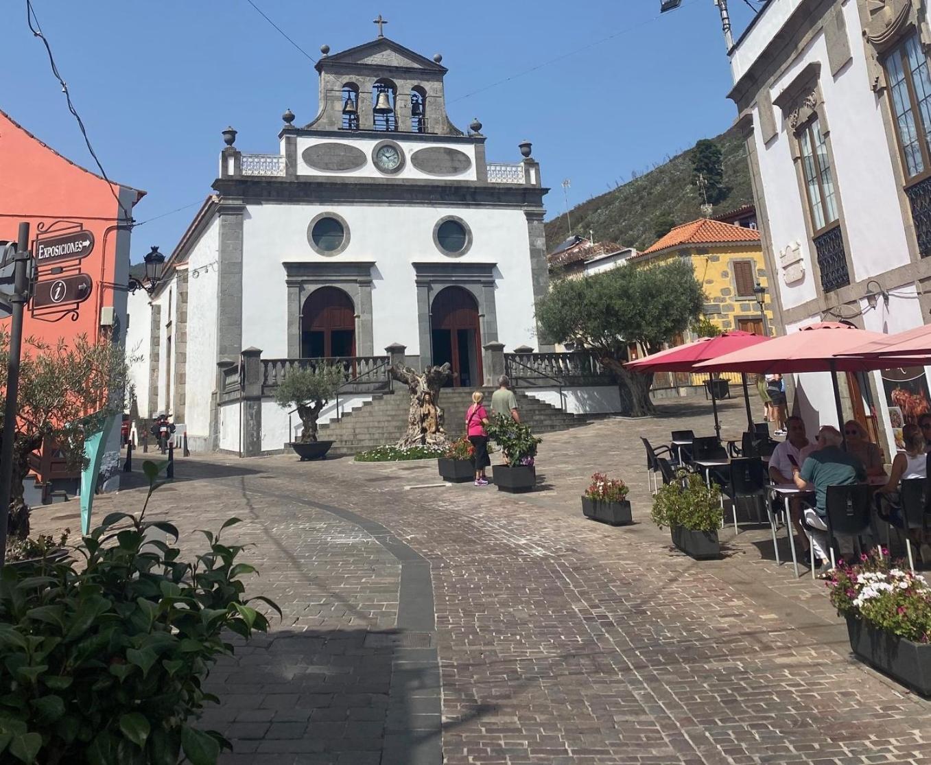 Casa De La Plaza San Mateo Vega de San Mateo Exterior foto